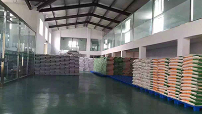 農業化肥九腳網格托盤應用案例