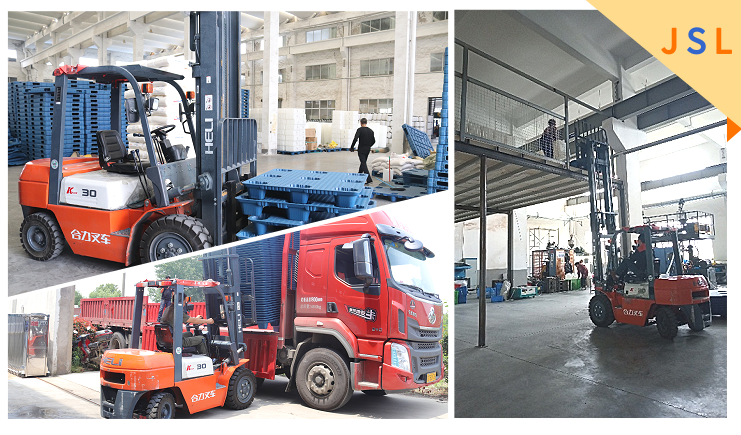 九腳吹塑托盤配合叉車使用，這9個注意點要當心