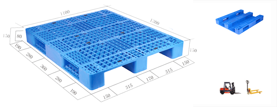 JSL-1311川字網格塑料托盤